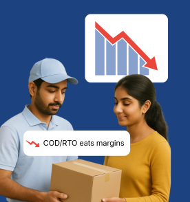 D2C 3 COD RTO eats margins